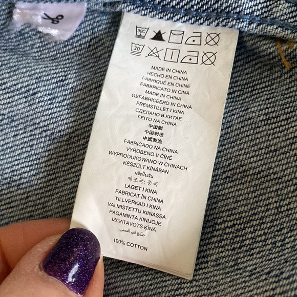 Denim jean jacket by Michael Michael Kors - Picture 3 of 9